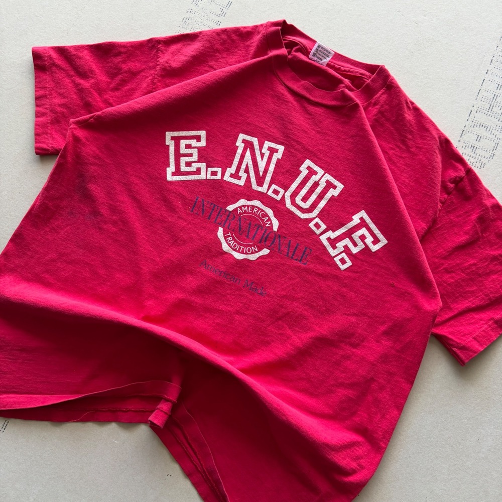 Vintage 90s E.N.U.F. American Internationale T-shirt